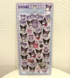 サンリオ第2弾　クロミボンボンドロップシール
