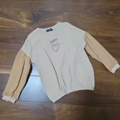 CUTE PARADISE 長袖トップス 120 レモン柄