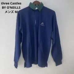 three Castles O‘NEILLS メンズ長袖ポロ ラガー イギリス製
