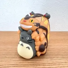 『となりのトトロ』公開30周年記念 指人形 仲良しおんぶ ネコバス ジブリ レア