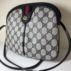 美品オールドグッチ　シェリーライン　GUCCI ショルダーバッグ GGスプリーム