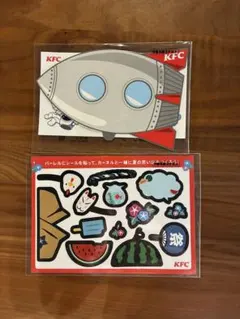 KFC オリジナルシール 2枚セット