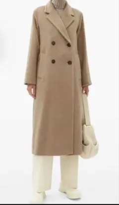 ★美品★マックスマーラ MaxMara ダブルブレスト チェスターコート★