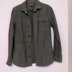 Barbour ミリタリージャケット S オリーブグリーン