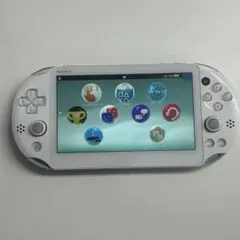 CE588★動確済み★ PS Vita 本体 PCH-2000 ホワイト×ブルー
