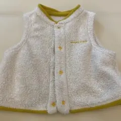 mont-bell ベビーベスト 80サイズ ホワイト/グリーン