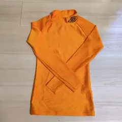 UMBRO ハイネックウェア オレンジ 140