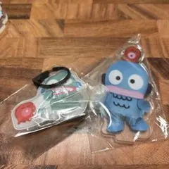 サンリオ　ライブキャラクターズ　アクリルスタンド　ハンギョドン キーホルダー