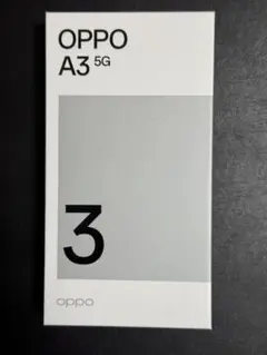 OPPO A3 5G 128GB パープル