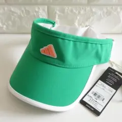 新品 adidas アディダス レディース サンバイザー ゴルフ Mサイズ