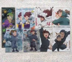 忍たま乱太郎 土井半助 山田利吉 山田伝蔵 小松田秀作 天鬼 ステッカー カード