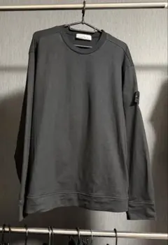 STONE ISLAND クルーネック スウェット ブラックのサムネイル