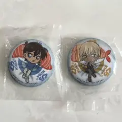 名探偵コナン×くら寿司 コラボ 缶バッジ