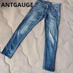 ANTGAUGE　薄い青デニム ストレートジーンズ　アントゲージ