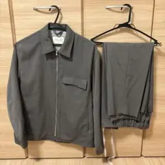 パブリックトウキョウ セットアップAQUA WOOLカルゼジャケット+