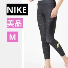 NIKE AIR タイツ Mサイズ ブラック　総柄　レギンス　スポーツウエアのサムネイル