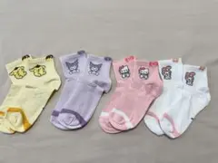 靴下　ソックス　サンリオ　クロミ　マイメロ　4点セット　１８㎝〜20㎝