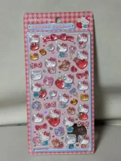 ★サンリオ★♡赤キティ♡✨️ボンボンドロップシール✨️♡第二弾【正規品】