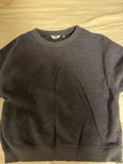 UNIQLO U ダークグレー クルーネックセーター L