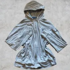 y2k ラルフローレン レディース パーカー グレー L