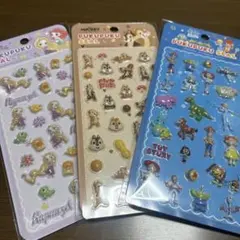 ディズニー　ぷくぷくシール