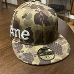 Supreme New Era NY Yankees キャップカモフラ迷彩1/2 - メルカリ