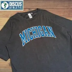 DISCUS ディスカス MICHIGANロゴTシャツ USA綿 XLのサムネイル