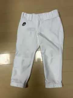 asics ユニフォームパンツ ホワイト　サイズS