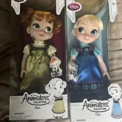 ディズニープリンセス人形、アナ雪、エルサ、アナ