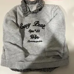 Comme ca ism ベビー トレーナー 80cm