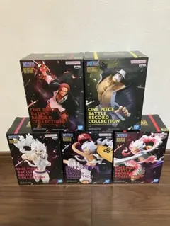 ワンピースフィギュアBATTLE RECORD COLLECTION 8点セット - メルカリ