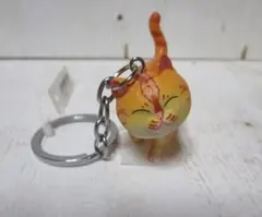 新品/猫　ネコキーホルダー　２