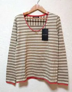 新品未使用 イーストボーイ EAST BOY カットソー 長袖 9号 麻混