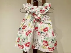 JANIE AND JACK 花柄ワンピース 6-12M