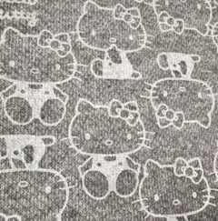 ハローキティ　生地　キティちゃん　トレーナー生地　サンリオ　Sanrio