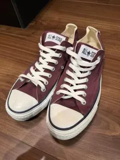 ⭐️週末最終セール⭐️ 未使用 ⭐️CONVERSE オールスター　バーガンディ