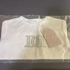 Darich ラインストーン 半袖 Tシャツ ホワイト Darich ラインストーン 半袖Tシャツ ホワイト - メルカリ
