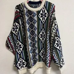 CHAPS ニット Lサイズ　90s 古着ニット