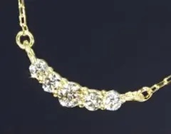 激安! 0.2ct EX 上品 ダイヤモンド ネックレス 18金刻印 K18