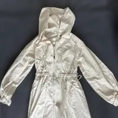 MOUSSY ロング丈 フード付き スプリングコート アイボリー 新品未使用のサムネイル