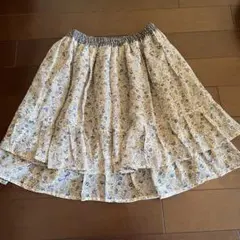 fig1000fig 花柄ティアードスカート