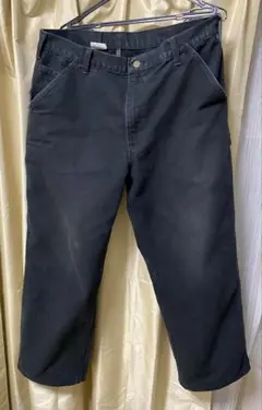 W36 黒 Carhartt カーハート ダック ペインターパンツ ニカラグア製