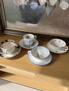 ノリタケ ティーカップ＆ソーサー 4点セット