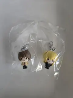 新品未開封★デスノート めじるしアクセサリー 夜神月 弥海砂ガチャガチャミサミサ