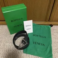 BOTTEGA VENETA ラバートライアングルベルト 85cm