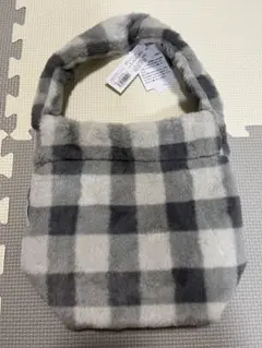 グレー トートバッグ