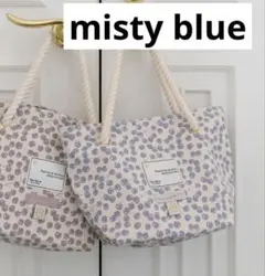 Her lip to Cherry Tote Bag misty blue - メルカリ