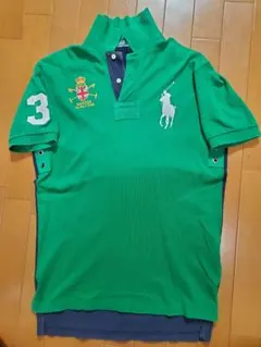 ポロ・ラルフローレン✖️ポロシャツ　緑　3
