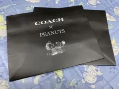 未使用 COACH スヌーピー ショッパー 2枚