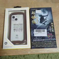 iFace iPhone 13 mini ブラウン（保護フィルム付）